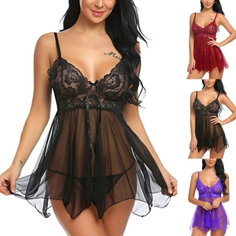 JSMANA 2021wholesale new design plus size see-through babydoll lingerie lady underwear sexy underwear womens sexy underwear, Black, red wine, purple
JSMANA 2021wholesale new design plus size see-through babydoll lingerie lady underwear sexy underwear womens sexy underwear, Black, red wine, purple