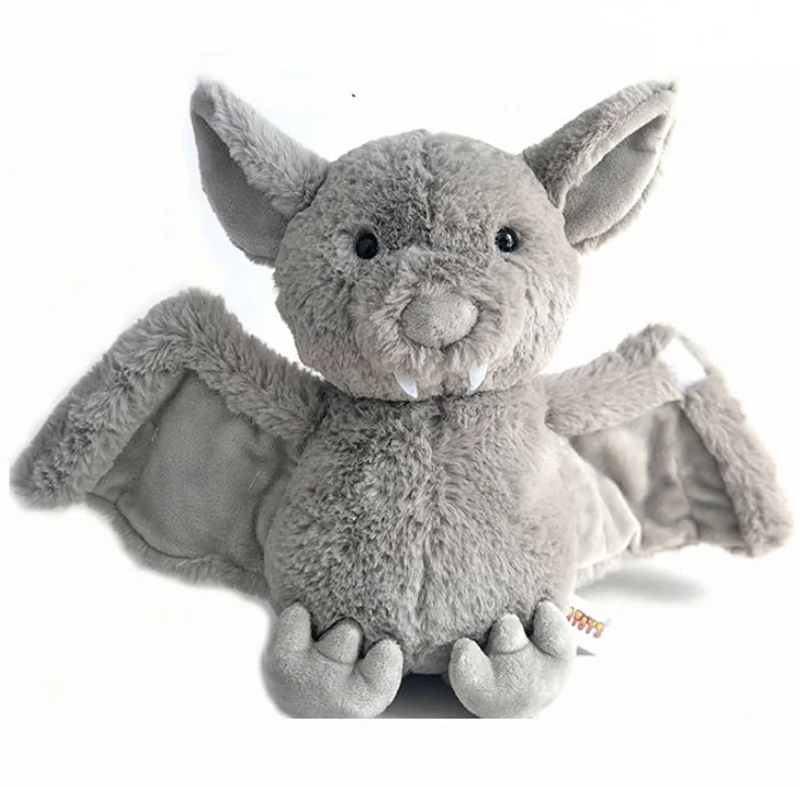 new kids gift gray bats cartoon stuffed animal bat plush toys