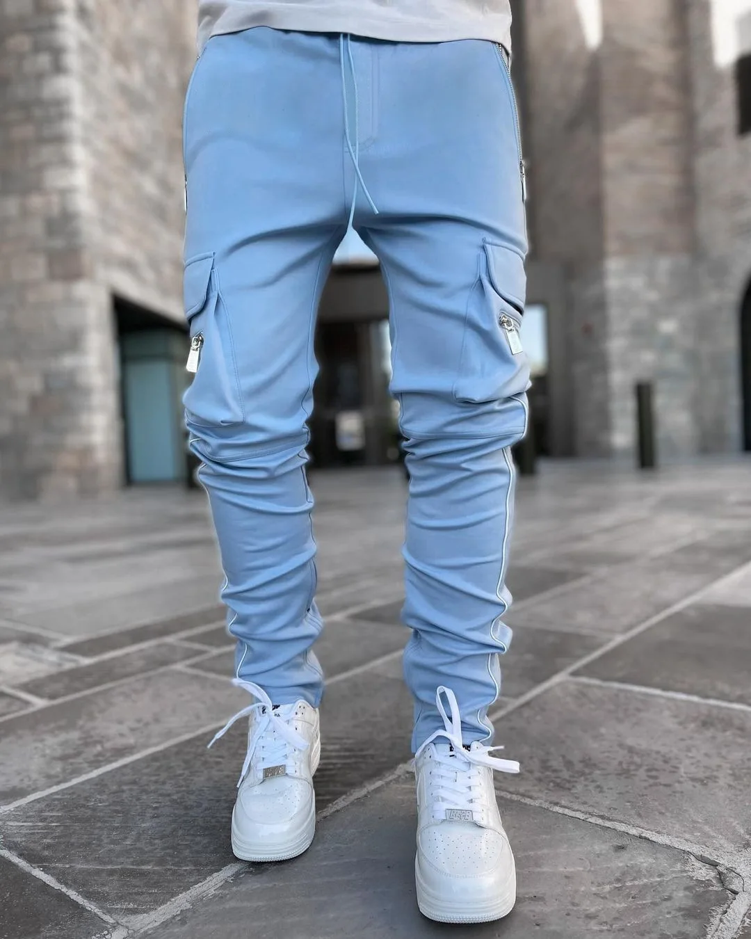 Custom Men's Stretch Sweatpants Slim Solid Color Gym Pants Jogger Reflect Running Training Jogging Pants Man
Custom Men's Stretch Sweatpants Slim Solid Color Gym Pants Jogger Reflect Running Training Jogging Pants Man