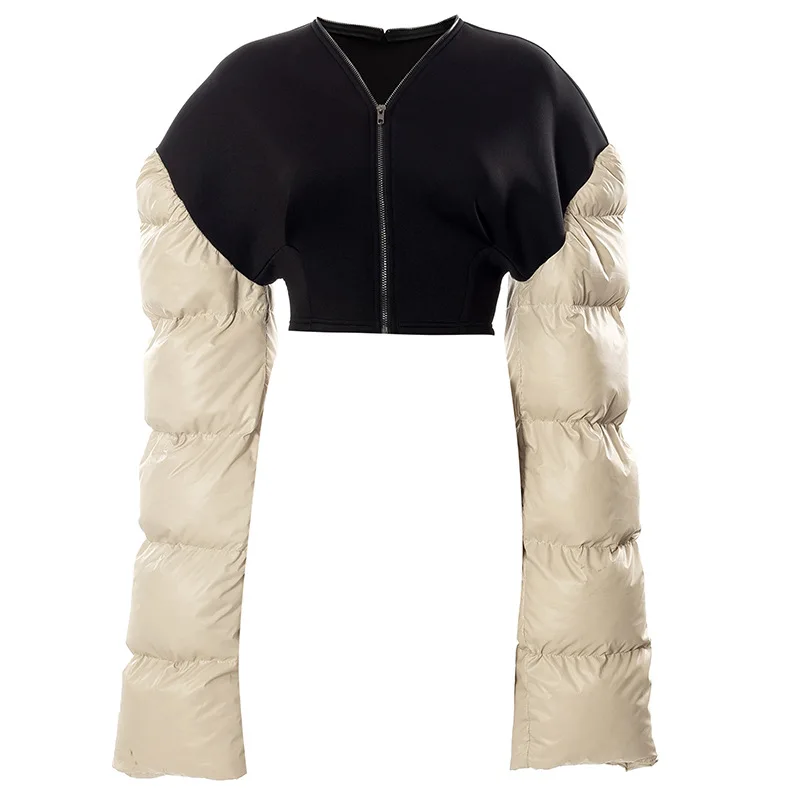 Hot Sale Extra Long Flare Sleeve Womens Bubble Coat crop puffer jacket women down fashion jacket winter wear womans
Hot Sale Extra Long Flare Sleeve Womens Bubble Coat crop puffer jacket women down fashion jacket winter wear womans