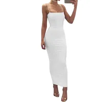 Cotton Summer Dress 2 Layers Women Sexy Bodycon Midi Dress White Basic Tube Long Slip Dresses Casual Vestidos
Cotton Summer Dress 2 Layers Women Sexy Bodycon Midi Dress White Basic Tube Long Slip Dresses Casual Vestidos