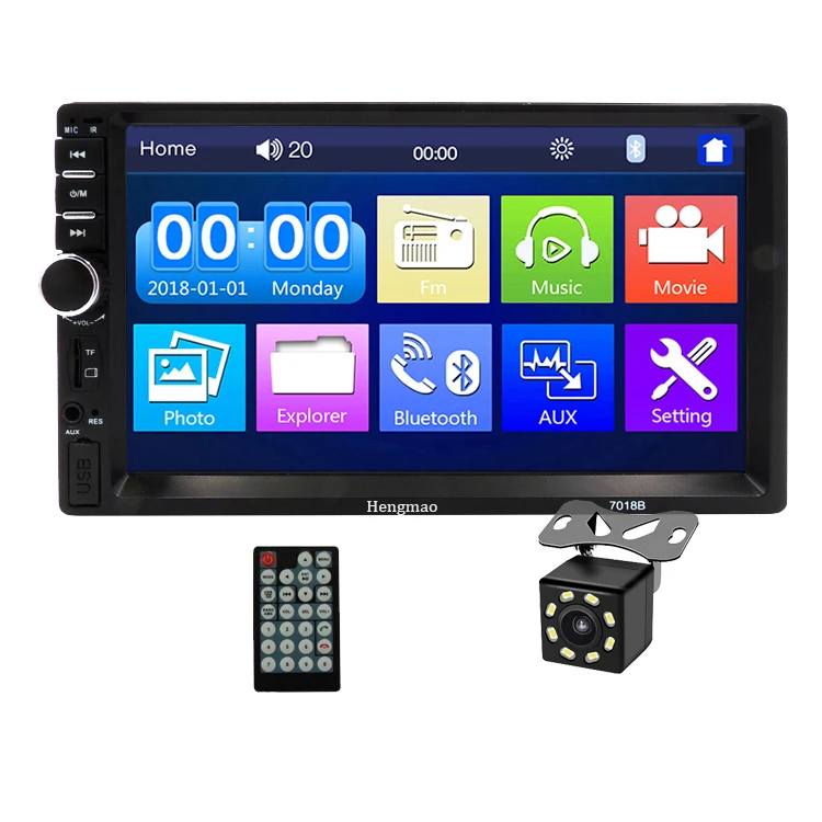 Factory Provide 7 Inch Touch Screen Double DIN Player 7018B 2 Din Video Stereo Radio Car MP5 Player
Factory Provide 7 Inch Touch Screen Double DIN Player 7018B 2 Din Video Stereo Radio Car MP5 Player