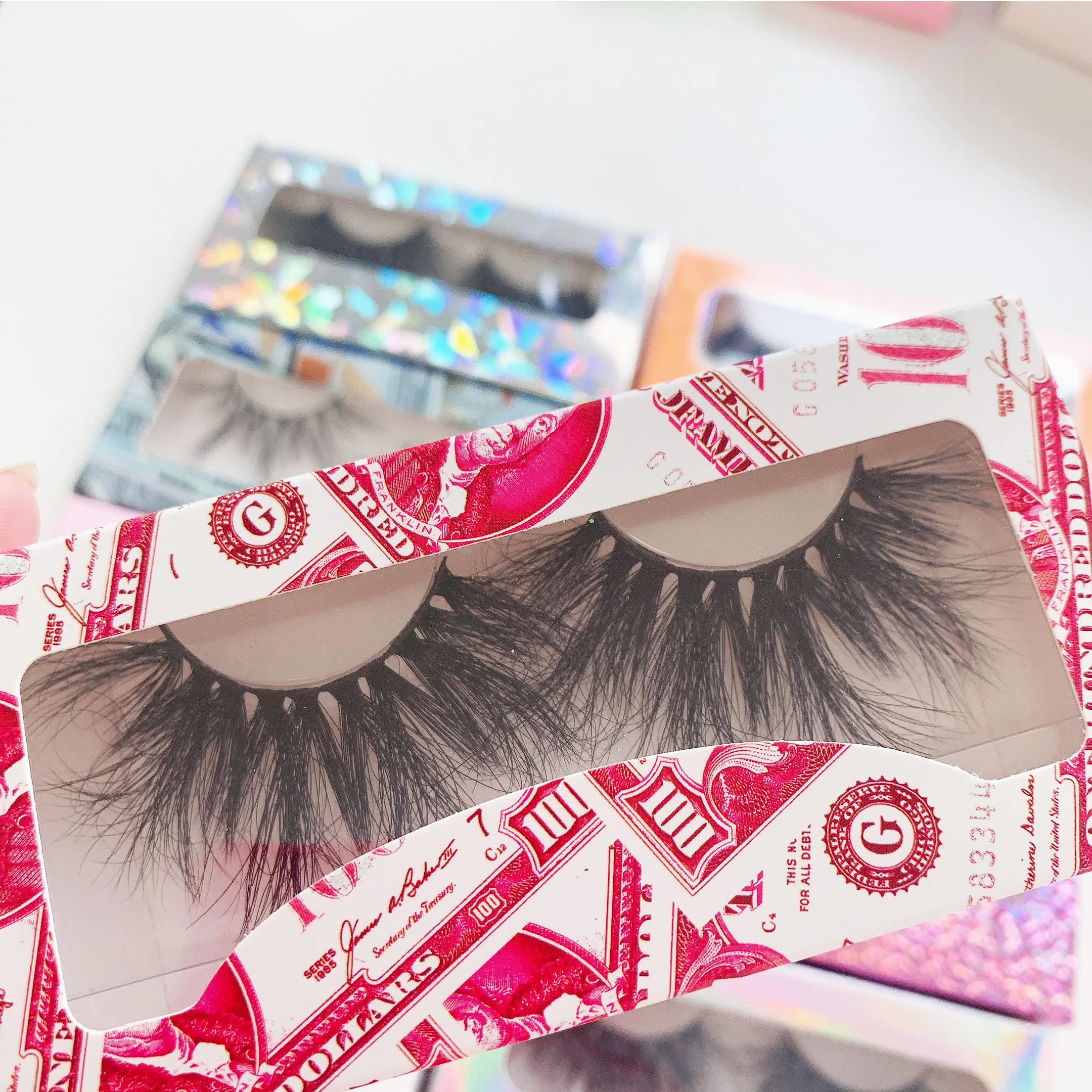 Fluffy Mink Lashes 3d 5d eyelash Wholesale Vendor Long Luxurious Mink strip Eyelashes, Black color
Fluffy Mink Lashes 3d 5d eyelash Wholesale Vendor Long Luxurious Mink strip Eyelashes, Black color