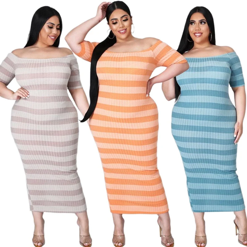 YD - QJ5283 PLUS size knit dress summer patchwork loose summer dress 2021 good quality stretch 5XL knitted dress
YD - QJ5283 PLUS size knit dress summer patchwork loose summer dress 2021 good quality stretch 5XL knitted dress