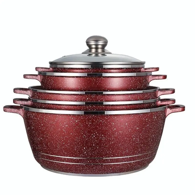 5 6 Pcs 9 Piece Kitchen Wear Non Stick Caserole Alminium Cooking Pan Dessini Die Casting Cookware Set, Blue, brown, coffee, rose red
5 6 Pcs 9 Piece Kitchen Wear Non Stick Caserole Alminium Cooking Pan Dessini Die Casting Cookware Set, Blue, brown, coffee, rose red