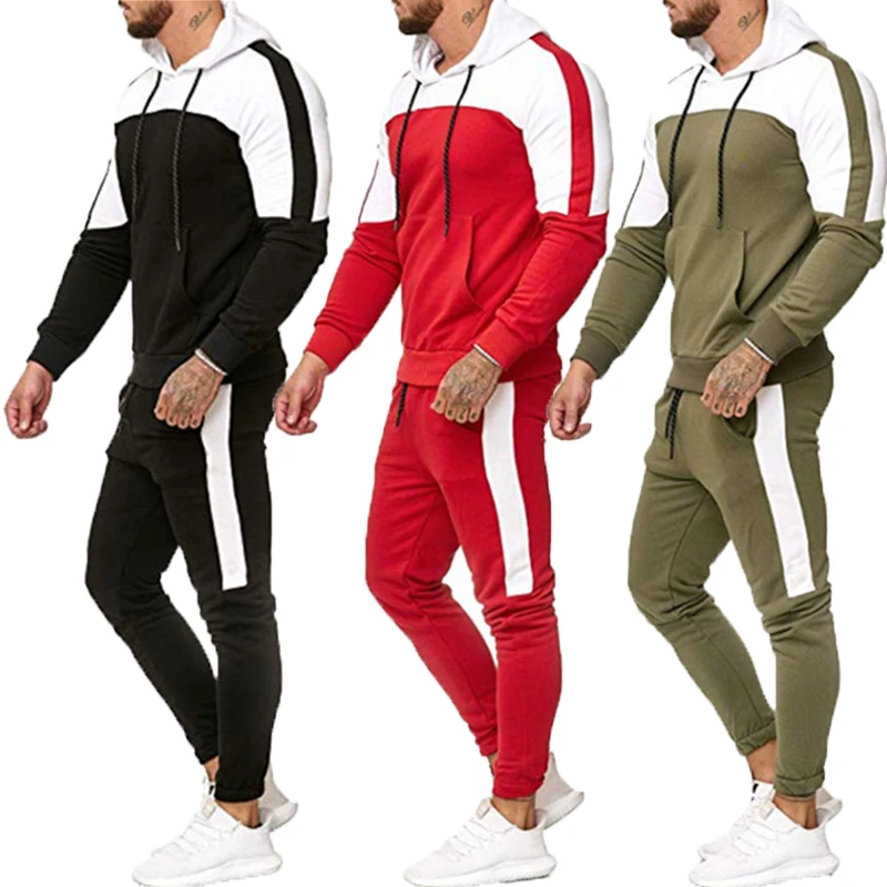 UP 2021 Fall Fashion Men Wholesale Casual Fitness Sport Suits Splice Color Male Jogging Sets 2 Piece Tracksuits, Red,green,black,blue
UP 2021 Fall Fashion Men Wholesale Casual Fitness Sport Suits Splice Color Male Jogging Sets 2 Piece Tracksuits, Red,green,black,blue