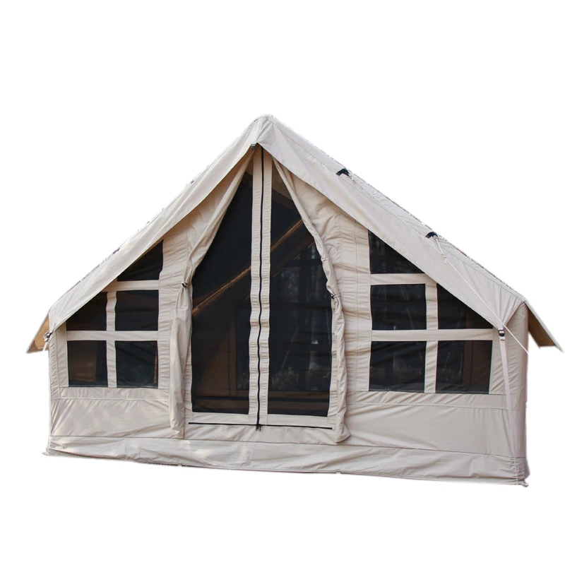 Family tents camping outdoor air pole inflatable cotton tent camping party glamping tent for sale, Customzied
Family tents camping outdoor air pole inflatable cotton tent camping party glamping tent for sale, Customzied