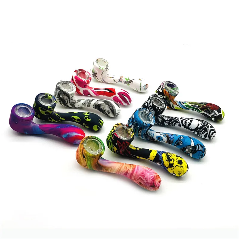 New Design Spoon Collection Weed Glass Bowl Tobacco Smoke Silicone Rubber hand Smoking Pipe, Customized color
New Design Spoon Collection Weed Glass Bowl Tobacco Smoke Silicone Rubber hand Smoking Pipe, Customized color