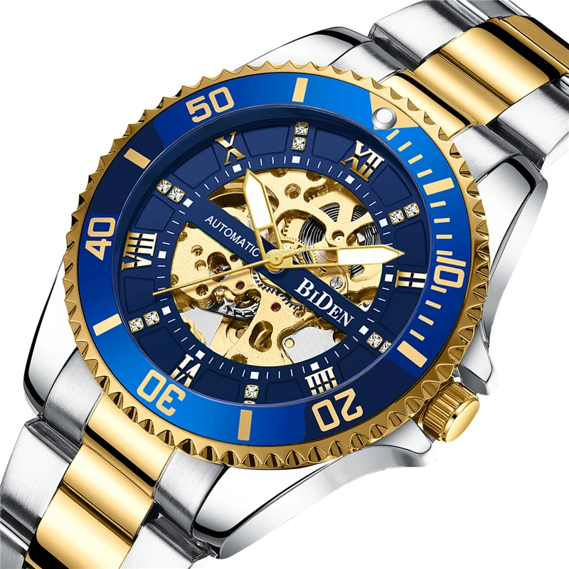 Top Brand BIDEN Automatic Mechanical Watch Luxury Gold Watch Men 3ATM Waterproof Wristwatches Business Watch Gifts for Men
Top Brand BIDEN Automatic Mechanical Watch Luxury Gold Watch Men 3ATM Waterproof Wristwatches Business Watch Gifts for Men