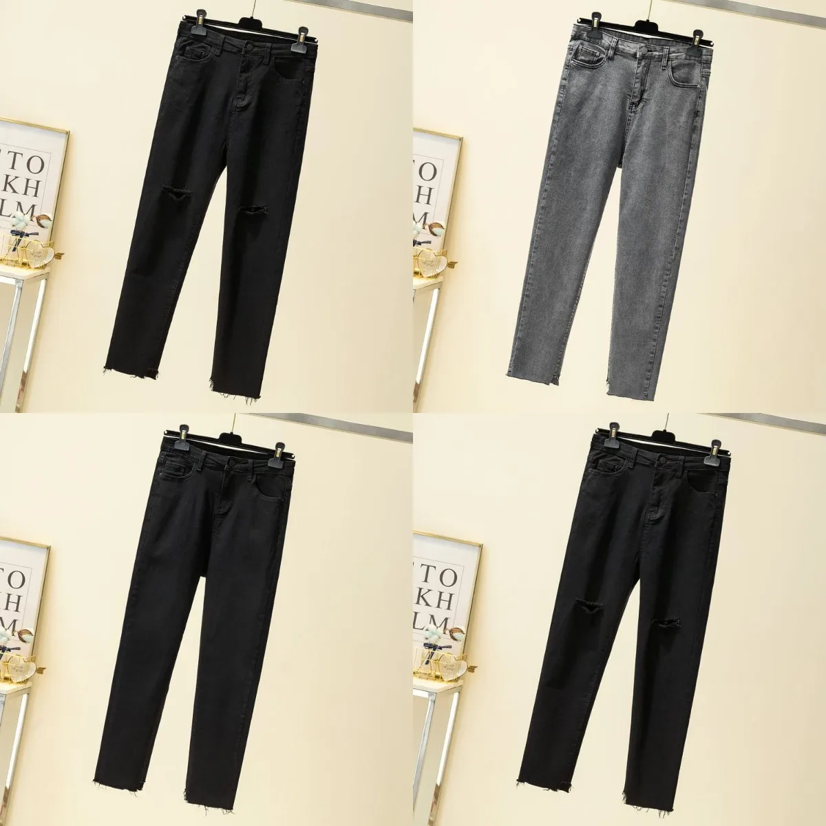 New fashion Plus Size Women's Jeans tear heart pain ladies jeans wholesale factory spot women's trousers cheap women's jeans
New fashion Plus Size Women's Jeans tear heart pain ladies jeans wholesale factory spot women's trousers cheap women's jeans