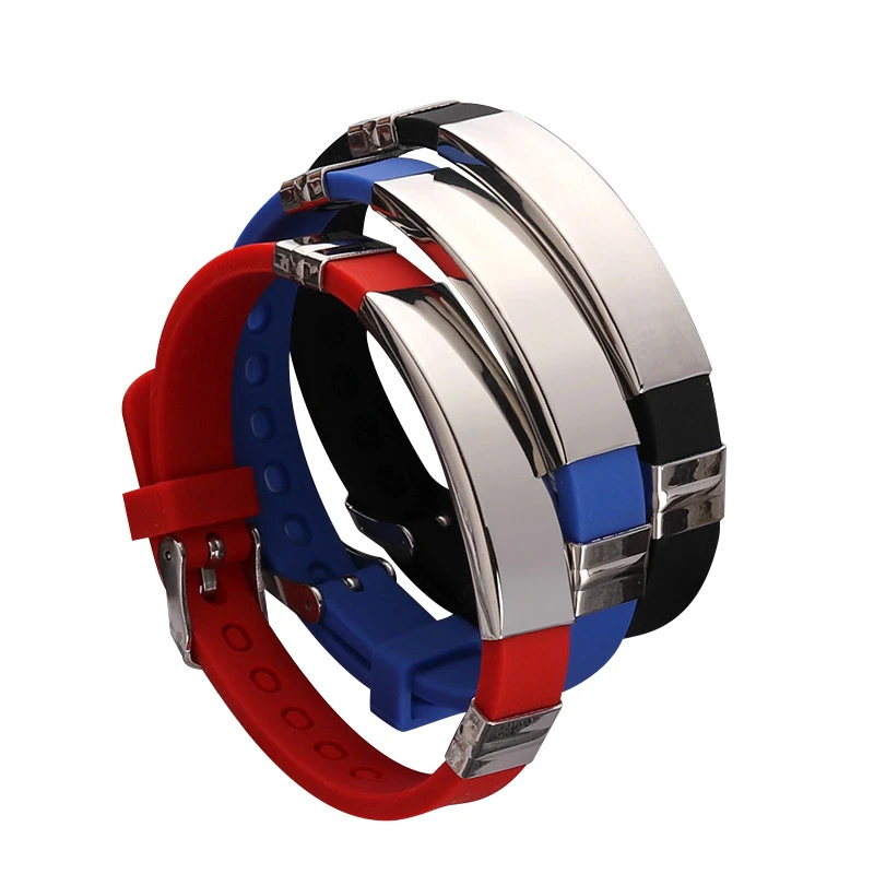Fashion classic basketball star bracelet titanium steel lovers can engraving silicone bracelet
Fashion classic basketball star bracelet titanium steel lovers can engraving silicone bracelet