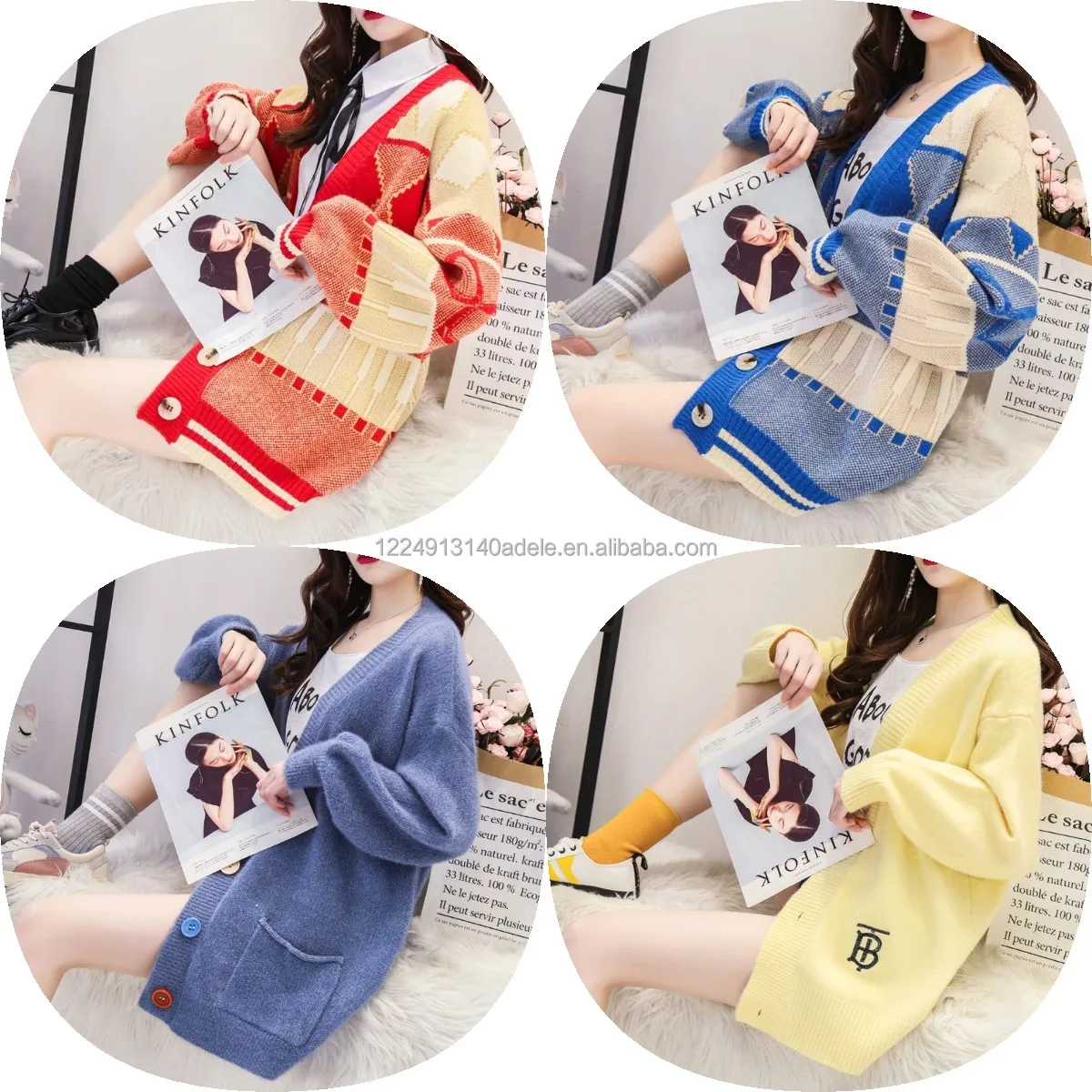 2021Winter Women Clothing Full Sleeve Cardigan Coat Women Knitting Sweater Cardigan Casual Warm Winter Sweater
2021Winter Women Clothing Full Sleeve Cardigan Coat Women Knitting Sweater Cardigan Casual Warm Winter Sweater