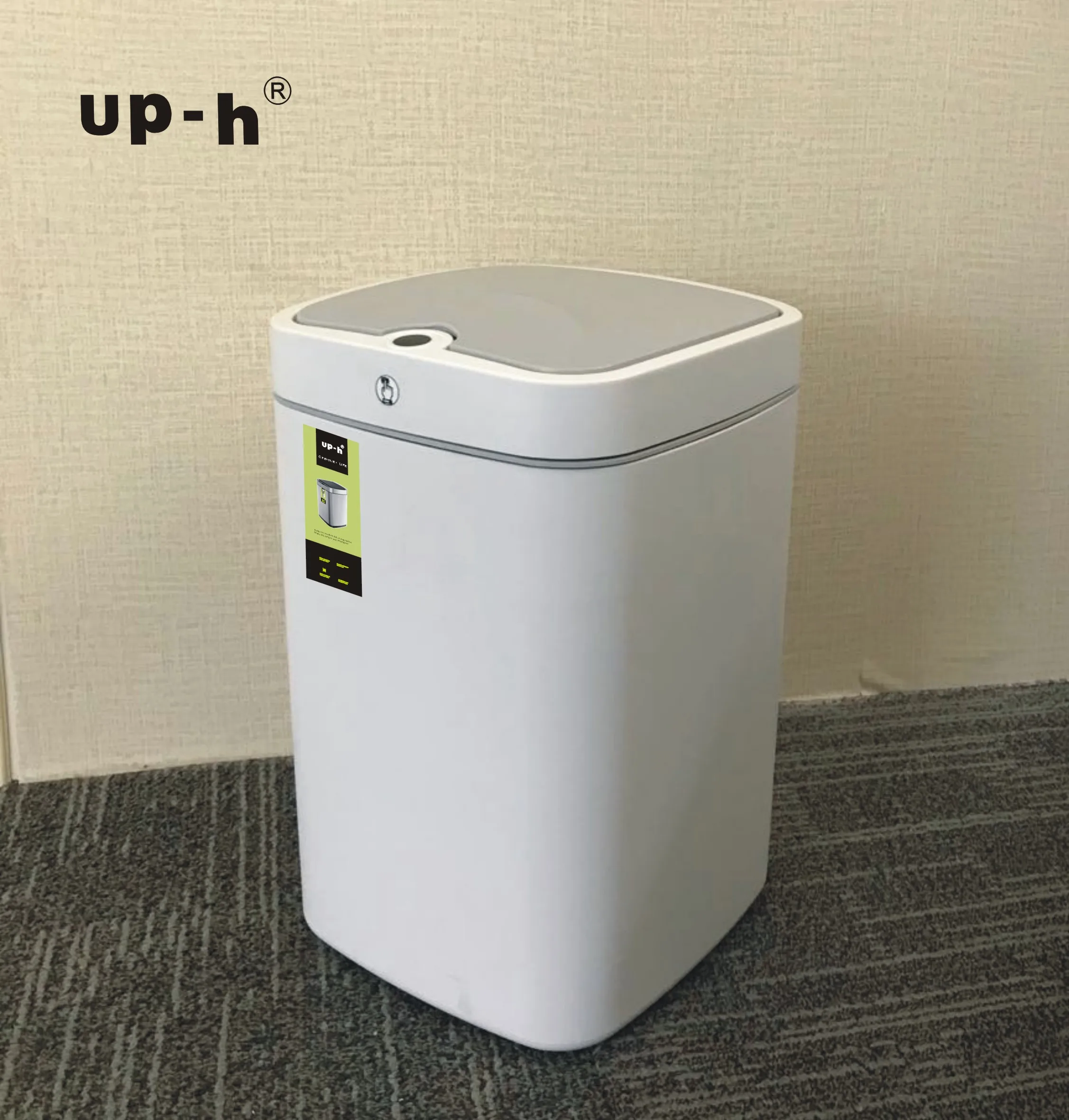 Trash Can 2021 Trendy New Kitchen Sensor Trash Bins ABS Non-contact Electric Plastic 9L Carton Quiet Living Space Rectangular
Trash Can 2021 Trendy New Kitchen Sensor Trash Bins ABS Non-contact Electric Plastic 9L Carton Quiet Living Space Rectangular