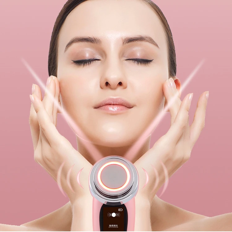 Chinese hot and cool facial massage & cool warm cooling face massager shenzhen beauty instrument, White/pink
Chinese hot and cool facial massage & cool warm cooling face massager shenzhen beauty instrument, White/pink