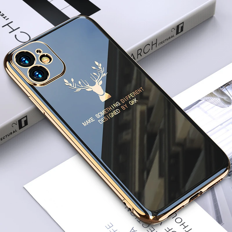 Luxury Designer Shockproof Plating Phone Cover for iPhone 7 8 Plus XR 11 XS Max Silicone Phone Case for iPhone 12 Pro Max Case, Black,green,gray
Luxury Designer Shockproof Plating Phone Cover for iPhone 7 8 Plus XR 11 XS Max Silicone Phone Case for iPhone 12 Pro Max Case, Black,green,gray