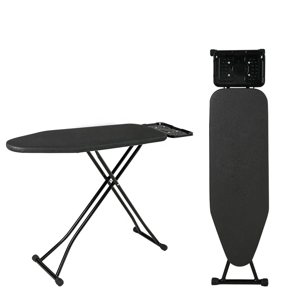 BAOYOUNI Black Height Adjusting Foldable Ironing Board Heat Resistant Iron Table for Clothes Shirt Laundry 
BAOYOUNI Black Height Adjusting Foldable Ironing Board Heat Resistant Iron Table for Clothes Shirt Laundry