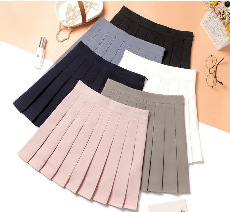 Summer Women Skirt 2021 High Waist Stitching Student Pleated Skirts Women Cute Sweet Girls Dance Mini Skirt
Summer Women Skirt 2021 High Waist Stitching Student Pleated Skirts Women Cute Sweet Girls Dance Mini Skirt