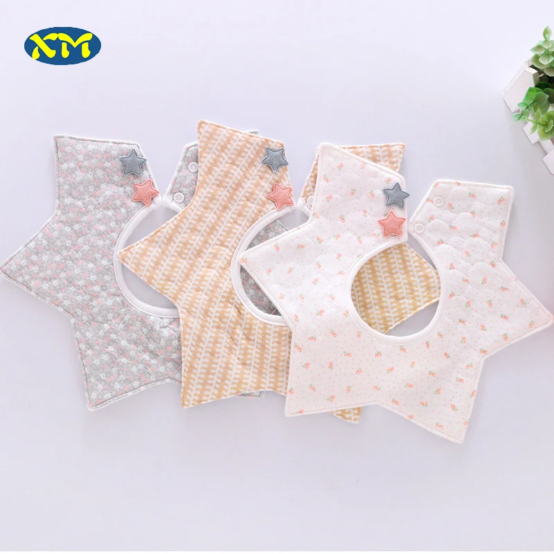 Cute Waterproof 360' Rotatable Five Star Teething Baby Drool Bibs Factory, Customized
Cute Waterproof 360' Rotatable Five Star Teething Baby Drool Bibs Factory, Customized