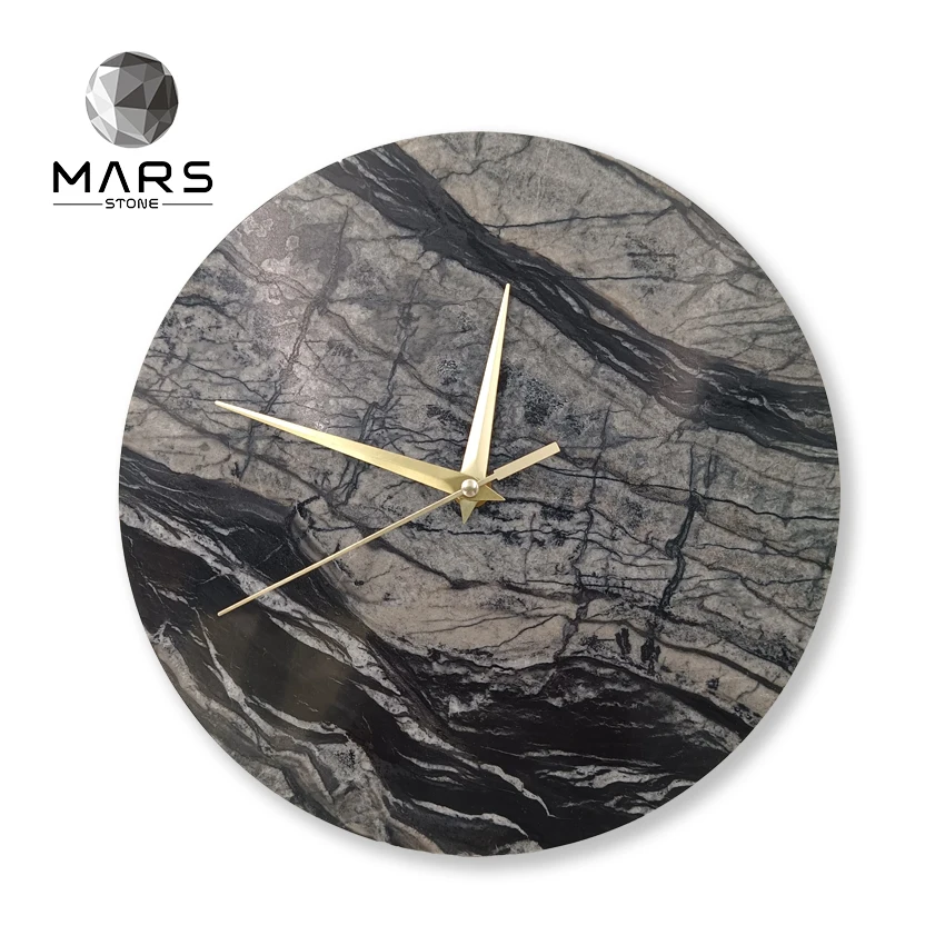 Simple Design Marble Clock Luxury Home Decor Vintage Round Custom Ancient Wood Grain Marble Clock
Simple Design Marble Clock Luxury Home Decor Vintage Round Custom Ancient Wood Grain Marble Clock