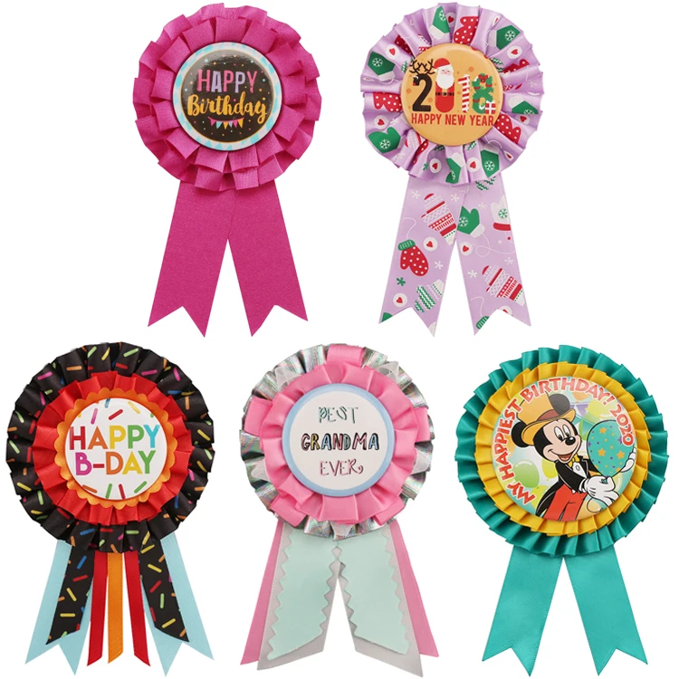 Children's Event Birthday Party Decoration Supplies Girl Boy Ribbon Badge Award Ribbon Rosettes
Children's Event Birthday Party Decoration Supplies Girl Boy Ribbon Badge Award Ribbon Rosettes