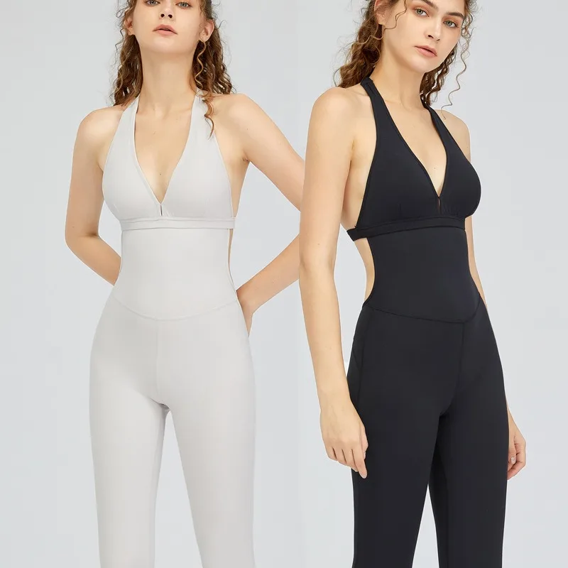 Women's One Piece Workout Bodysuit Fitness Sports Active Wear Catsuit Backless Yoga Sport Jumpsuit
Women's One Piece Workout Bodysuit Fitness Sports Active Wear Catsuit Backless Yoga Sport Jumpsuit