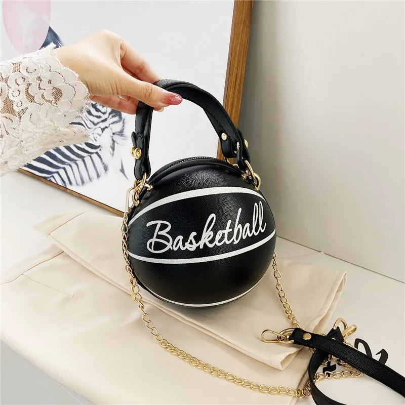 All-match chain messenger bag new net celebrity football bag personalized basketball women's bag, As the picture shows
All-match chain messenger bag new net celebrity football bag personalized basketball women's bag, As the picture shows