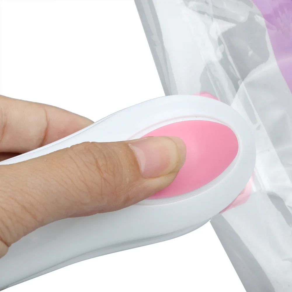 Portable Bag Clips Handheld Mini Electric Heat Sealing Machine Impulse Sealer Seal Packing Plastic Bag Clip work with  battery