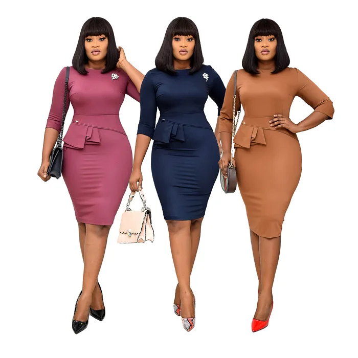 Wholesale turkey women office dresses, professional production office dresses, high-quality career dresses
Wholesale turkey women office dresses, professional production office dresses, high-quality career dresses