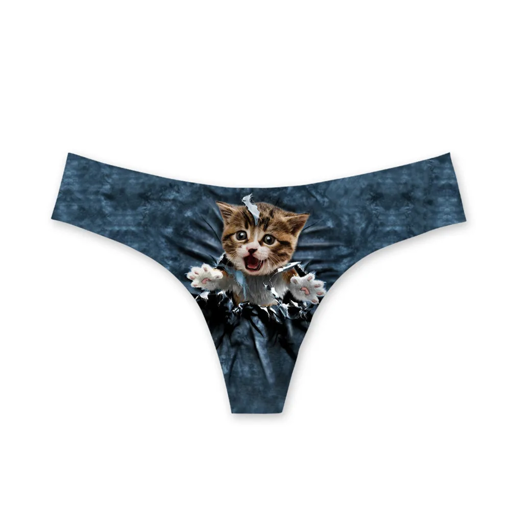 Wholesale Women Sexy Underwear 3D Print Puppy Dog Head Bikini Panty Flirty Panties Gifts for Girls
Wholesale Women Sexy Underwear 3D Print Puppy Dog Head Bikini Panty Flirty Panties Gifts for Girls