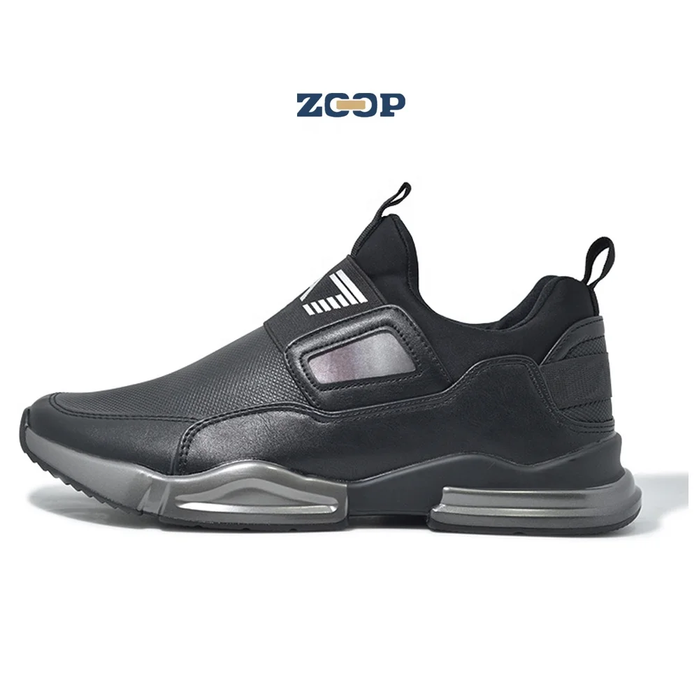 Slip on walking style men shoes hard wearing rubber fashion sneakers for male, Black, white
Slip on walking style men shoes hard wearing rubber fashion sneakers for male, Black, white