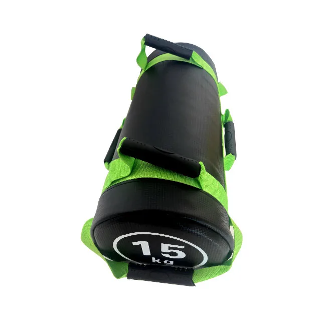 15kg Empty leather Power bag Fitness Durable Weight lifting Power Bulgarian bag fitness sand power bags, Green
15kg Empty leather Power bag Fitness Durable Weight lifting Power Bulgarian bag fitness sand power bags, Green