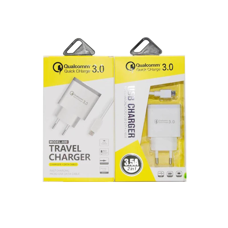 Wholesale cell phone charger 1USB quick charging+ micro USB cable for phone charger adapter, White
Wholesale cell phone charger 1USB quick charging+ micro USB cable for phone charger adapter, White