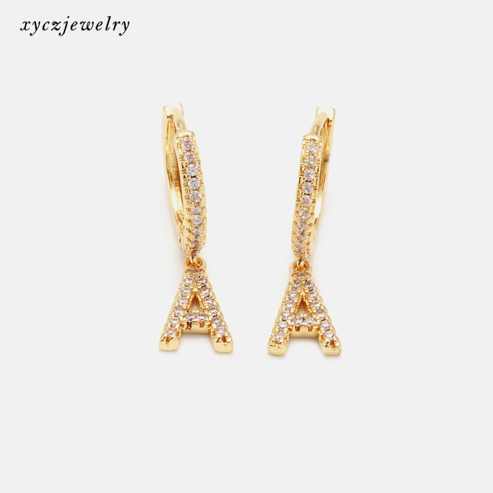 Best Selling 26 Letters Initial Hoop Earrings 18K Gold Plated Alphabet Letter Jewelry Hoop Earrings
Best Selling 26 Letters Initial Hoop Earrings 18K Gold Plated Alphabet Letter Jewelry Hoop Earrings