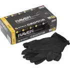 Black Color Disposable medical nitrile glove / Latex free Examination non sterile Cooking Gloves