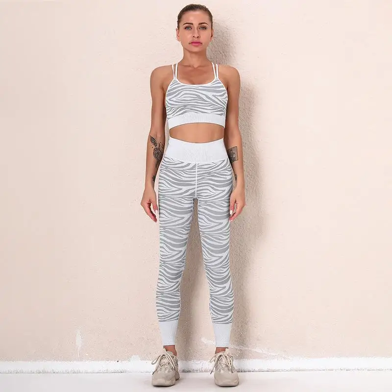 Women Animals Print Pattern Fitness Yoga Sexy Camisole Bra And Leggings Clothing Set 2 Pieces Set, Multi color optional
Women Animals Print Pattern Fitness Yoga Sexy Camisole Bra And Leggings Clothing Set 2 Pieces Set, Multi color optional