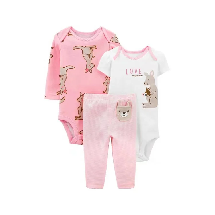 100% cotton onesie Newborn infant boy trousers Short/long sleeve 3 pack baby girl romper sets
100% cotton onesie Newborn infant boy trousers Short/long sleeve 3 pack baby girl romper sets