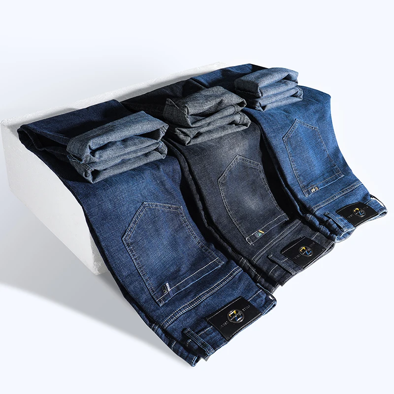 Superior Quality Business Casual Cotton Custom Work Jeans Pants Men, Light blue, dark blue, black
Superior Quality Business Casual Cotton Custom Work Jeans Pants Men, Light blue, dark blue, black