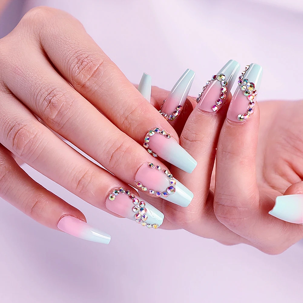 artificial fingernail vendors 2021 wholsale pop reusable 24pcs kits luxury 3d crystal press on nail diamonds fakenail false nail
artificial fingernail vendors 2021 wholsale pop reusable 24pcs kits luxury 3d crystal press on nail diamonds fakenail false nail