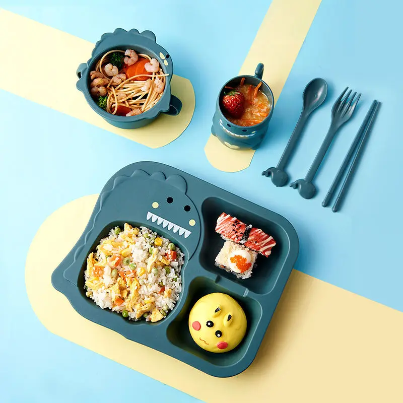 2021 best selling cute animal dinosaur plate rectangle Tableware Set Bamboo Fiber Kid Dinnerware Dinosaur Plate Set, Customized color
2021 best selling cute animal dinosaur plate rectangle Tableware Set Bamboo Fiber Kid Dinnerware Dinosaur Plate Set, Customized color