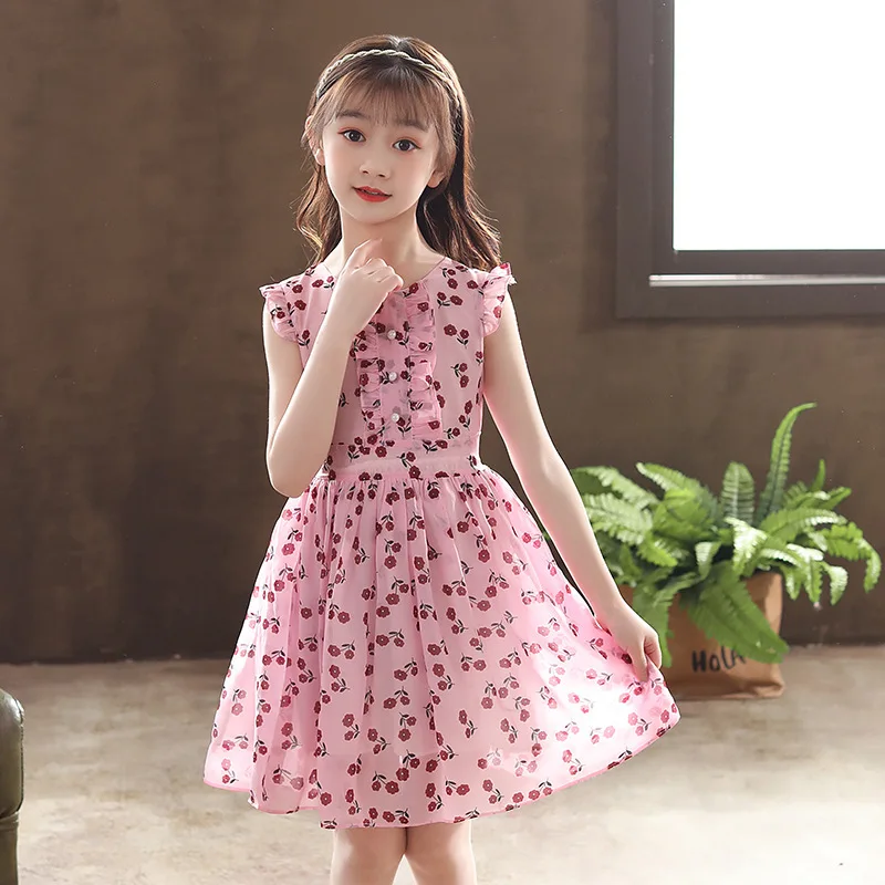 Girls chiffon dress 2021 spring summer new children's thin princess dress sweet fashionable children's dress wholesale
Girls chiffon dress 2021 spring summer new children's thin princess dress sweet fashionable children's dress wholesale