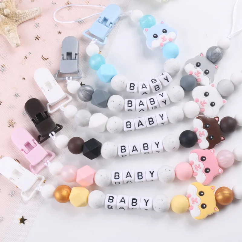 Newborn Baby Silicone Animal Hamster Anti-Fall Pacifier Chain Clip Baby Feeding Teething Pacifier Clip Toy
Newborn Baby Silicone Animal Hamster Anti-Fall Pacifier Chain Clip Baby Feeding Teething Pacifier Clip Toy