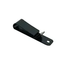 OEM Custom Black Steel Spring Clip with Hole Hardware
