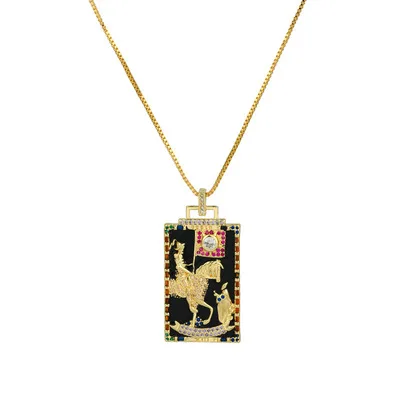 Cubic Zirconia CZ Diamond Friendship Christmas Halloween Gift Lucky Choker Drop Oil Divination Magic Sun Moon Necklace Collier
Cubic Zirconia CZ Diamond Friendship Christmas Halloween Gift Lucky Choker Drop Oil Divination Magic Sun Moon Necklace Collier