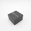 Square Custom Black Jewelry Watch Paper Packaging Box alarm clock packing gift box with Insert Foam