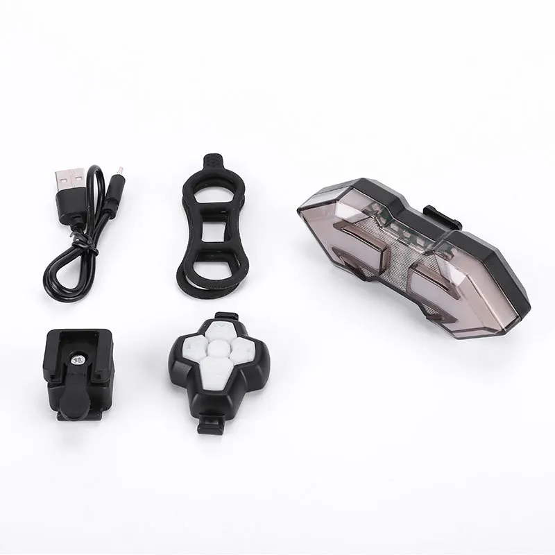Wireless Remote Control Bicycle USB LED Indicator Bike Rear Tail Lamp Turn Signal Light
Wireless Remote Control Bicycle USB LED Indicator Bike Rear Tail Lamp Turn Signal Light