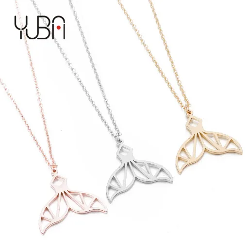 2021 New Design Animal Fashion Women Necklace Whale Tail Necklace Stainless Steel Gold Necklacewholesale
2021 New Design Animal Fashion Women Necklace Whale Tail Necklace Stainless Steel Gold Necklacewholesale