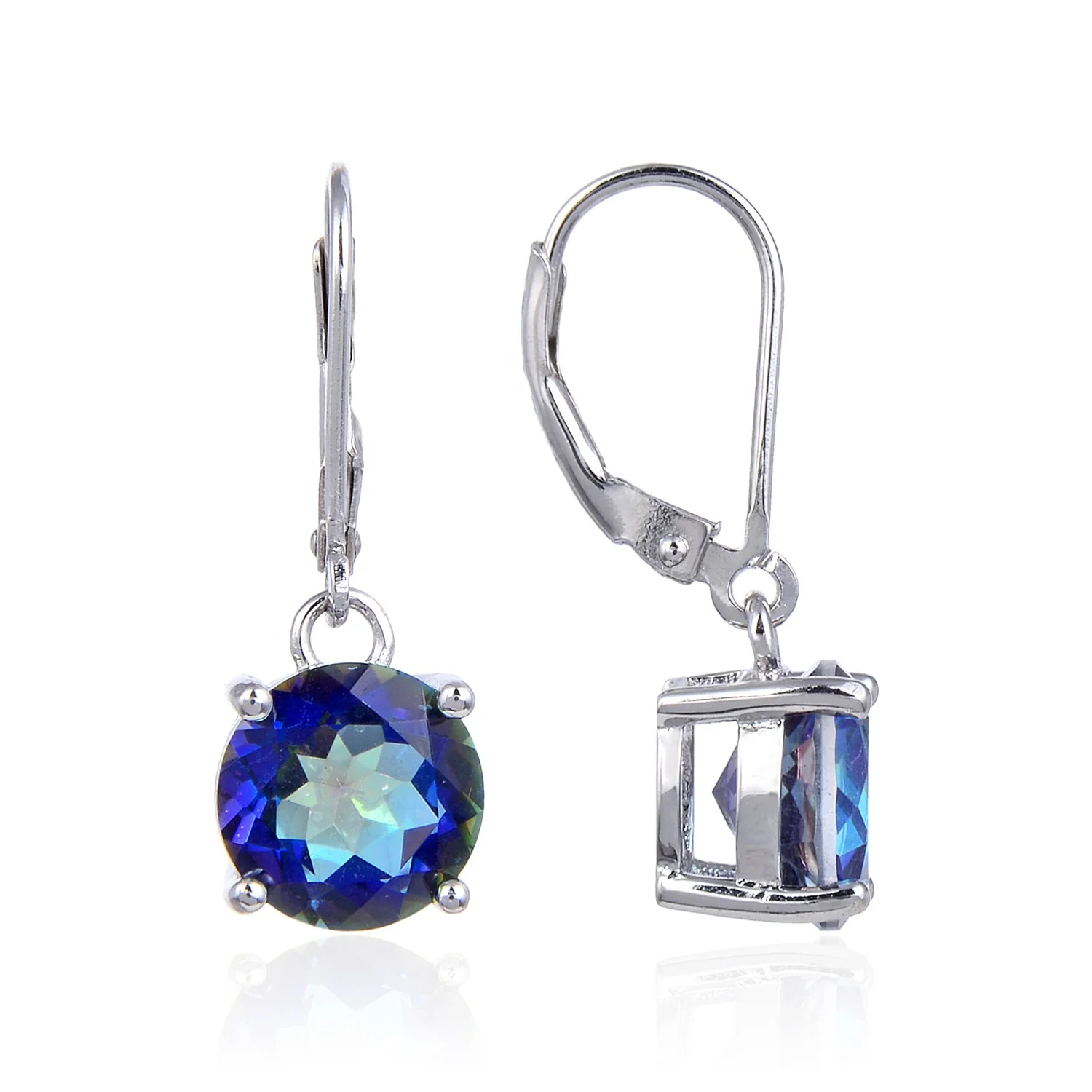 Abiding Natural Mystic Quartz - Blueish Gemstone 925 Sterling Silver Fine Jewelry Drop Earrings Women For Gift
Abiding Natural Mystic Quartz - Blueish Gemstone 925 Sterling Silver Fine Jewelry Drop Earrings Women For Gift
