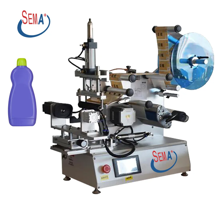 Automatic Round Flat Bottle Labeling Machine Label Applicator Food Can Vertical Roll Bottle Sticker Labeling Machine
Automatic Round Flat Bottle Labeling Machine Label Applicator Food Can Vertical Roll Bottle Sticker Labeling Machine