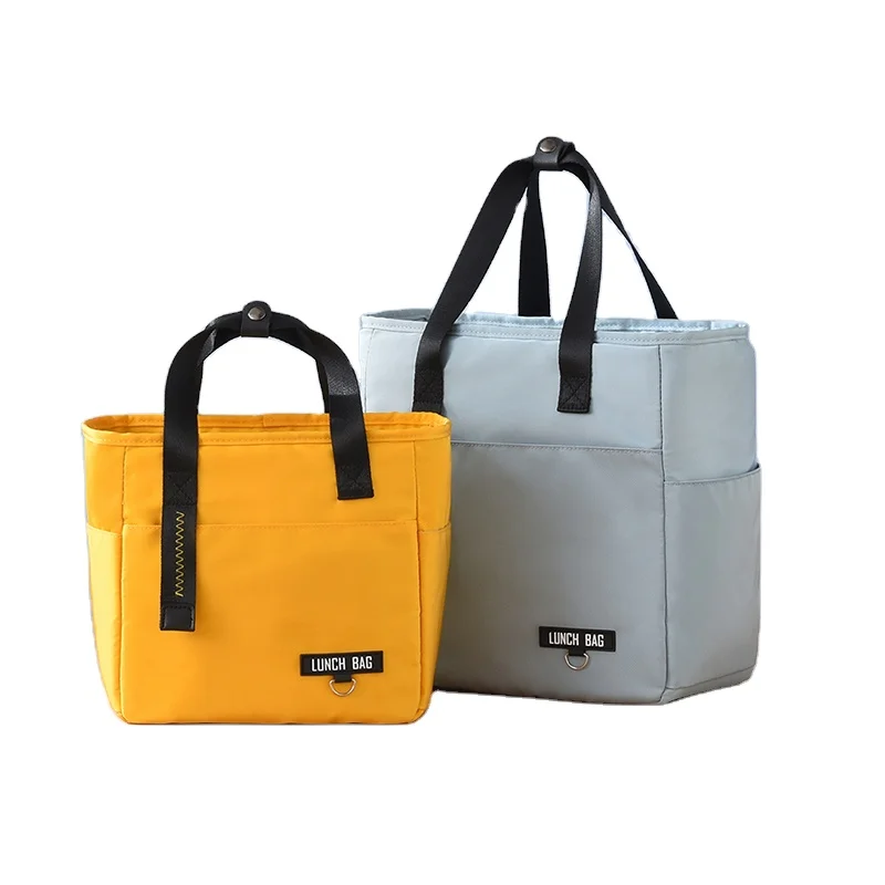 Manufacturer Aluminum Thermal Insulation Fashion simple handle Ice Pack Cooler Women Lunch Bags, 4 colors
Manufacturer Aluminum Thermal Insulation Fashion simple handle Ice Pack Cooler Women Lunch Bags, 4 colors