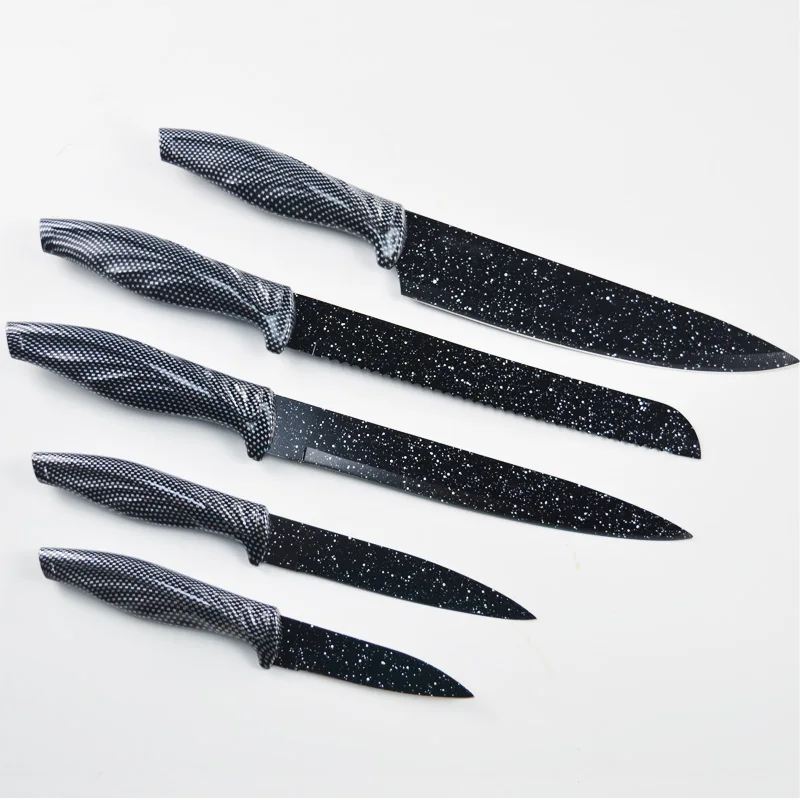 High Quality Japanese Multifunctional 5 Pcs Stainless Steel Knives Professional Kitchen Knife Set, Colorful
High Quality Japanese Multifunctional 5 Pcs Stainless Steel Knives Professional Kitchen Knife Set, Colorful